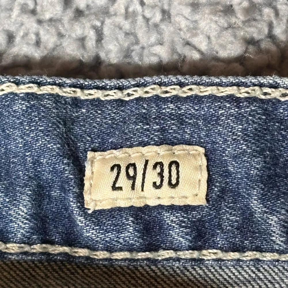 Ariat Men's M7 Classic Indigo Slim Fit Straight Leg Jeans Size 29/30 Pre Owned - Picture 8 of 14